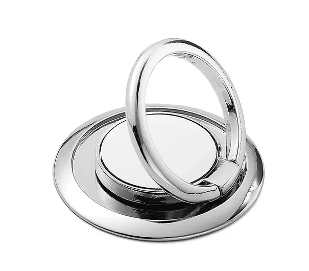 NEW Sublimation Blank Phone Ring Holder Universal Luxury Metal Magnetic Finger Ring Phone Holder For IPhone Samsung