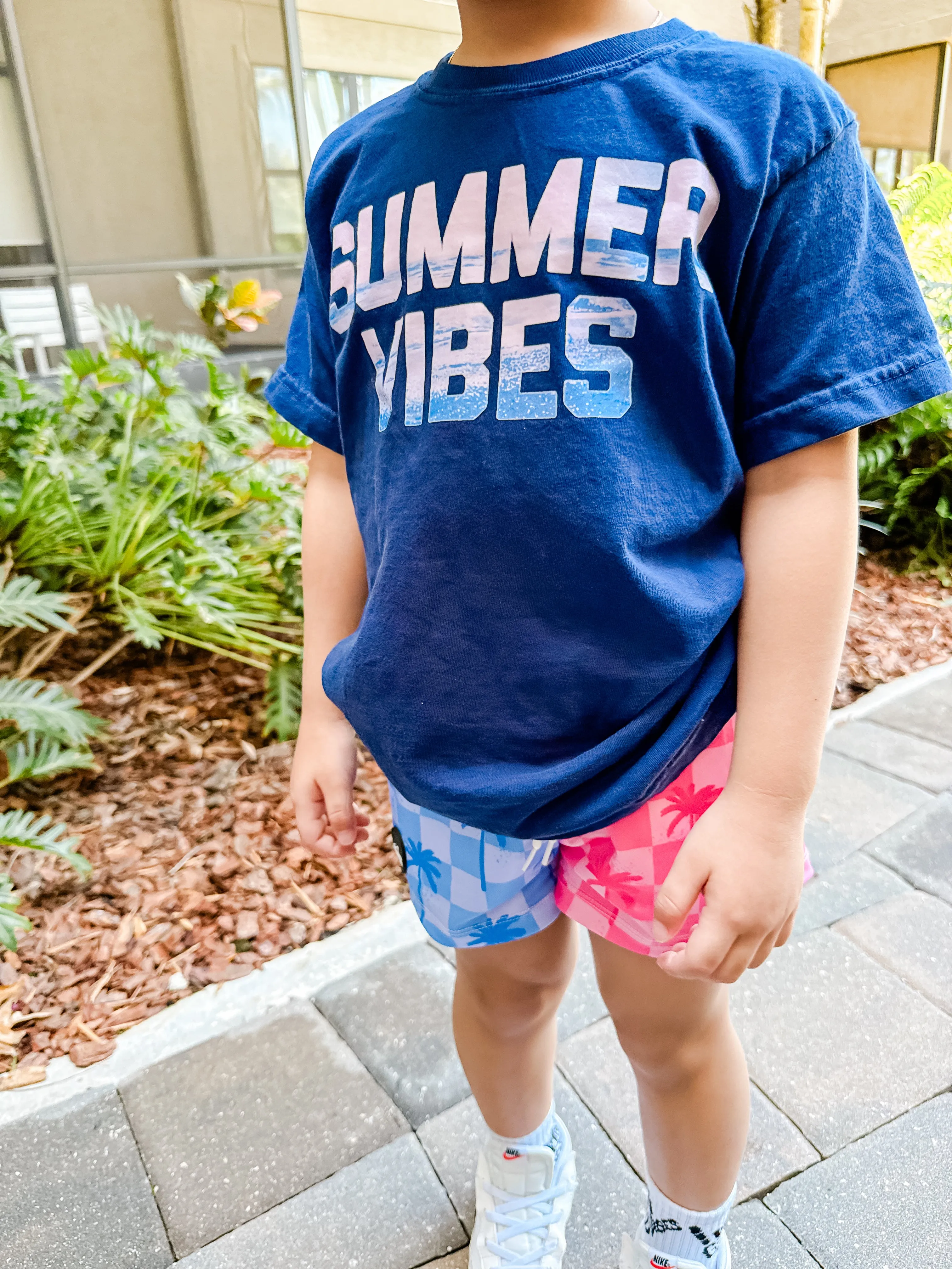 NEW! Two Tone Palm Hybrid Swim