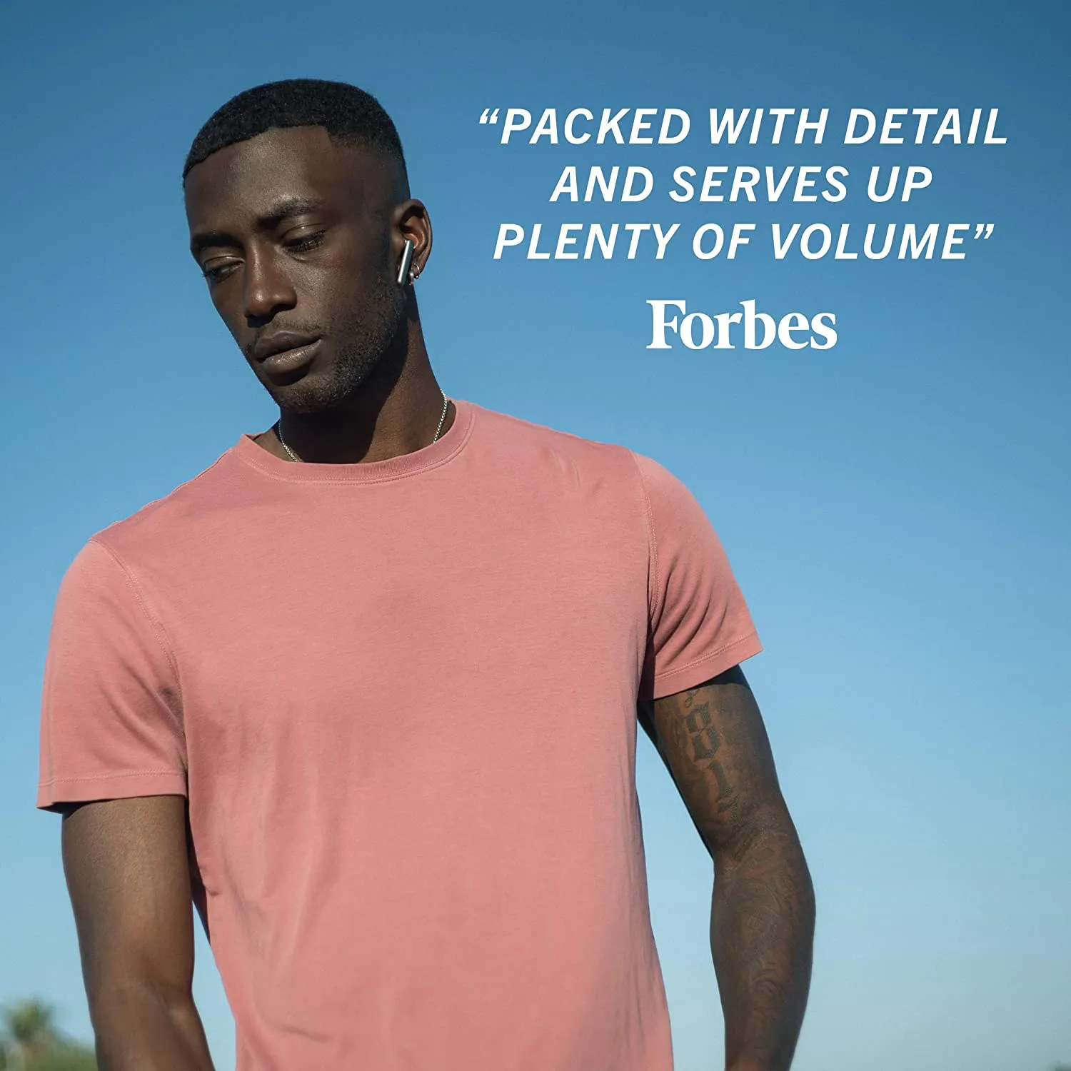 New Urbanista Stockholm Plus True Wireless Earbuds - Over 20 Hours Playtime, IPX4 Waterproof Earphones, Bluetooth 5.0 Headphones, Touch Controls & Enhanced Microphone for Clear Calling, Titanium! Retails $132 