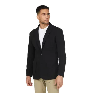 New with tags! Mexx Men’s Yoga Jersey Double Knit Blazer, Black, stretchy material. Sz L!
