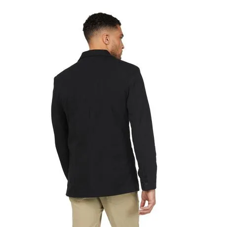 New with tags! Mexx Men’s Yoga Jersey Double Knit Blazer, Black, stretchy material. Sz L!