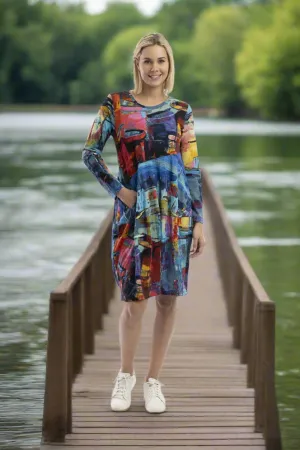 Night Boats  Bubble Dress