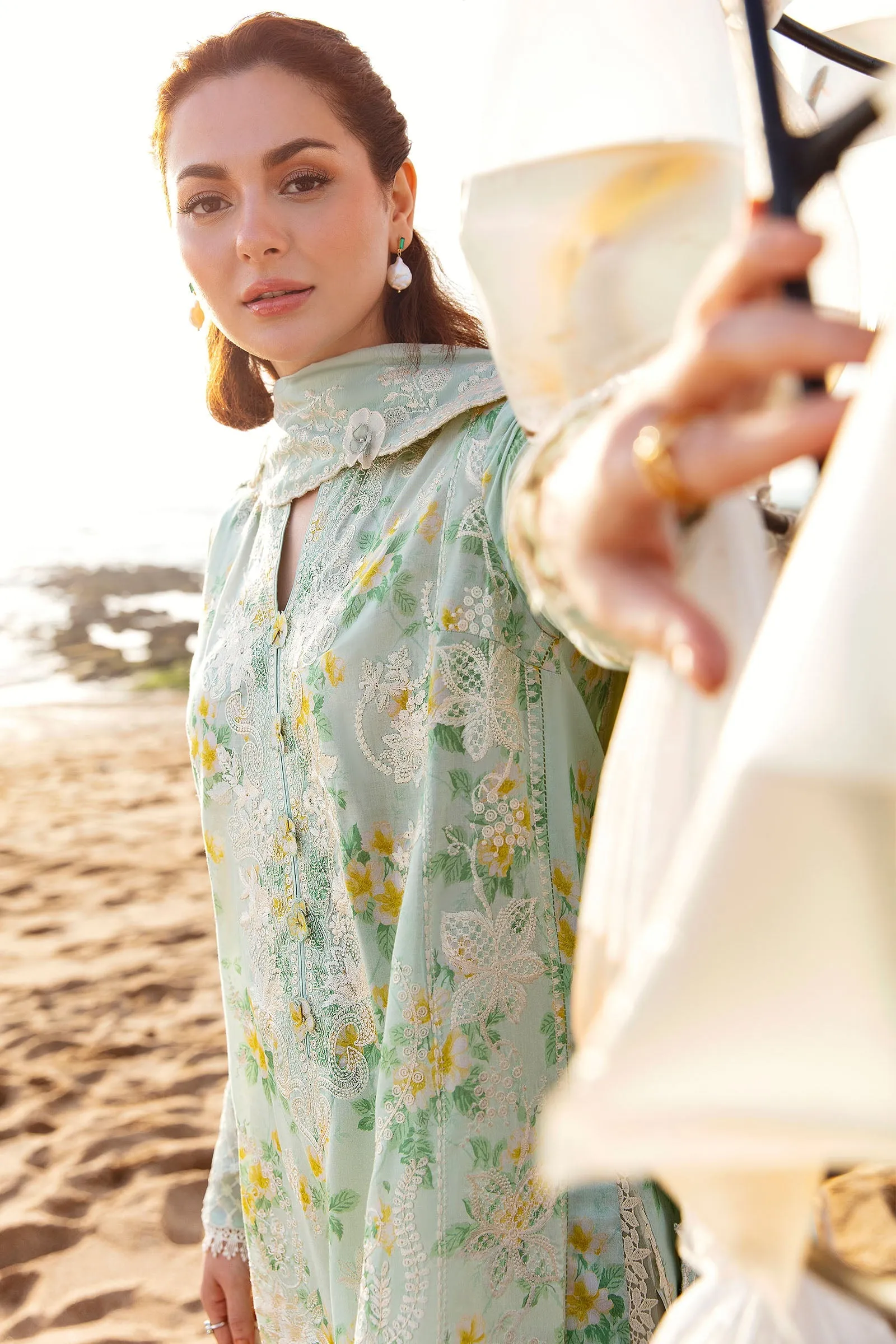 NIHAN (ZL23-08 A) | Zaha Lawn Collection 2023 | Embroidered Unstitched Lawn Suits