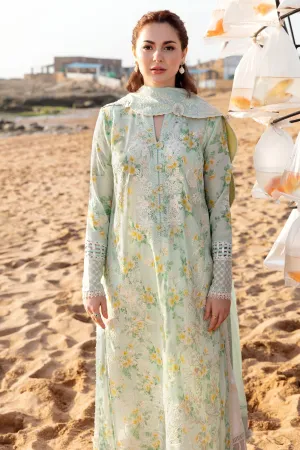 NIHAN (ZL23-08 A) | Zaha Lawn Collection 2023 | Embroidered Unstitched Lawn Suits