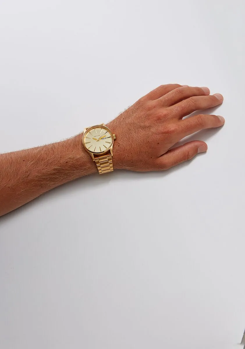 NIXON 42MM SENTRY SS All Gold A356-502