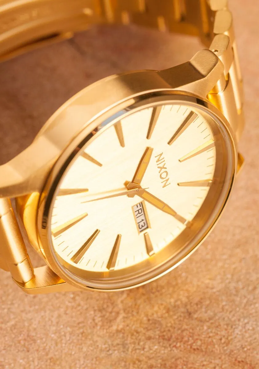 NIXON 42MM SENTRY SS All Gold A356-502