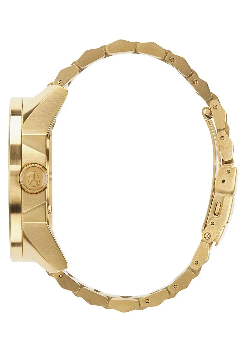 Nixon 48MM Corporal Stainless Steel Watch All Gold / Black A346-510