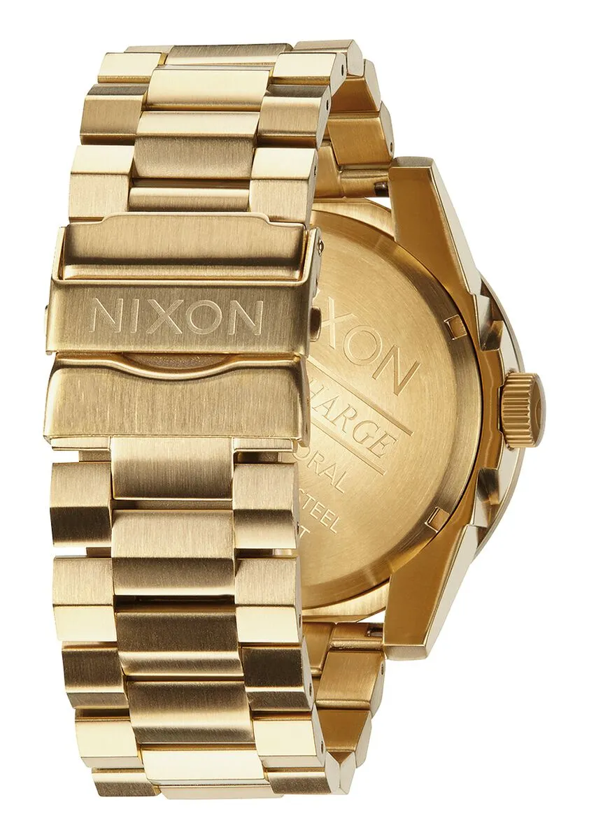 Nixon 48MM Corporal Stainless Steel Watch All Gold / Black A346-510