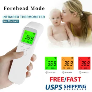 No Touch Digital Infrared Thermometer for Adult Baby Forehead Temperature °F/°C