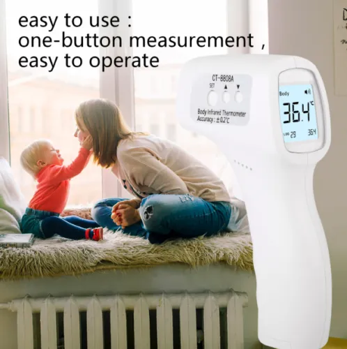 No Touch Digital Infrared Thermometer for Adult Baby Forehead Temperature °F/°C