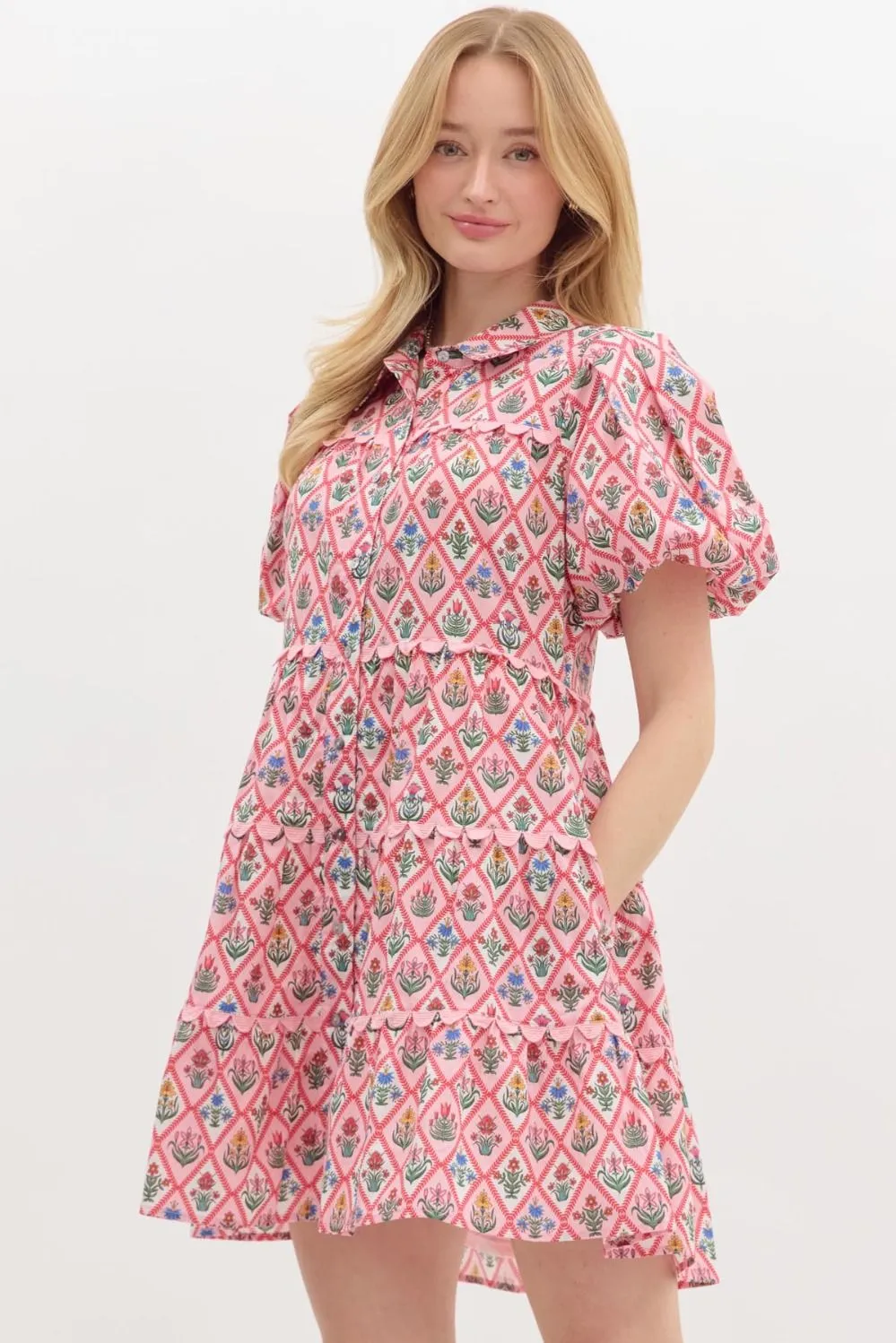 Noel Floral Mini Dress