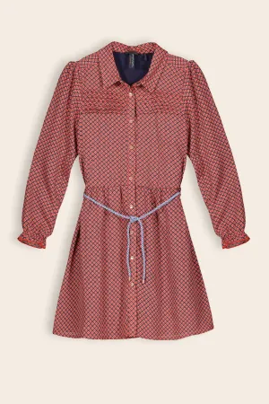 Nono Mikky Dress Samba Red