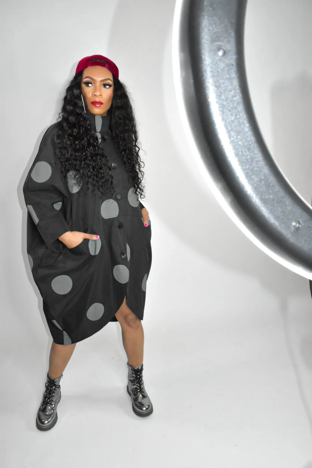 Nora Polka (Big) Dot Jacket/Top