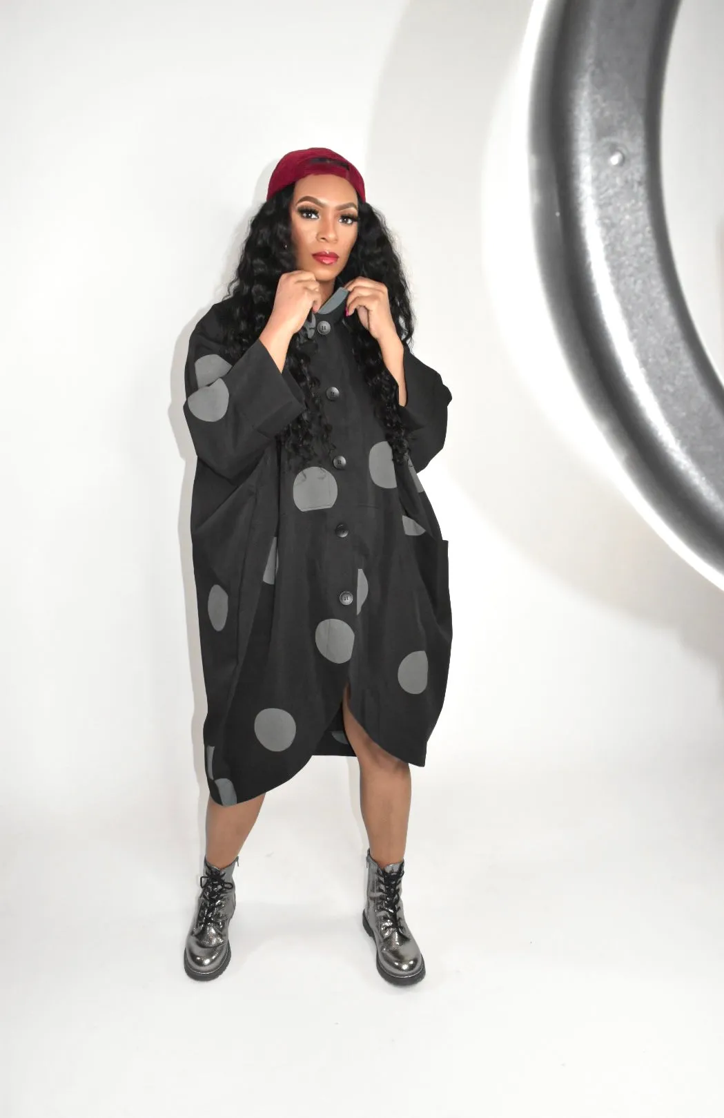 Nora Polka (Big) Dot Jacket/Top