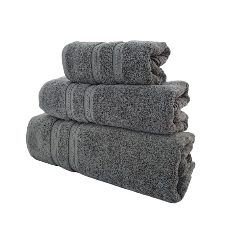 Nortex Royal Plush Towel Dark Grey 710gsm