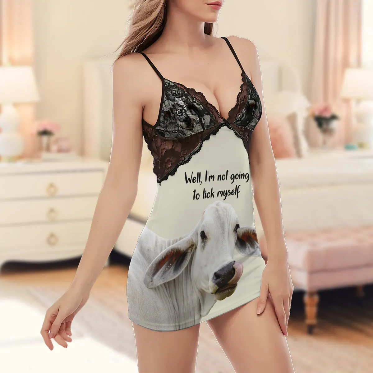 Not Going To Lick Myself - Brahman Cami Dress