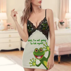 Not Going To Lick Myself - Frog Cami Dress