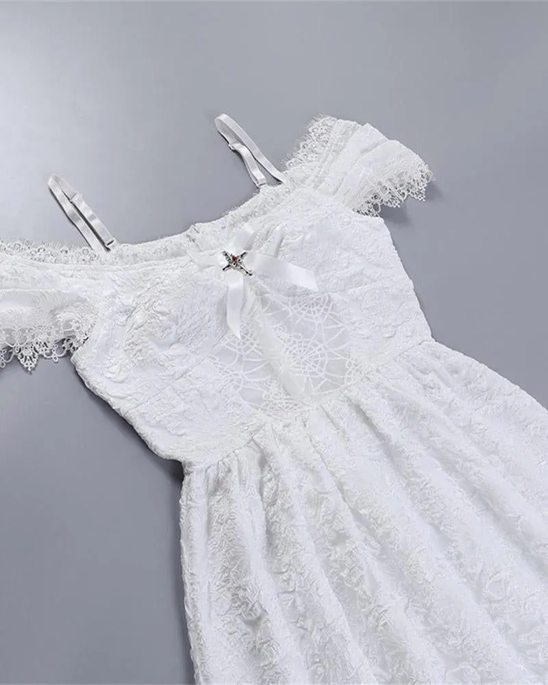 Notre Dame Lace Flare Dress