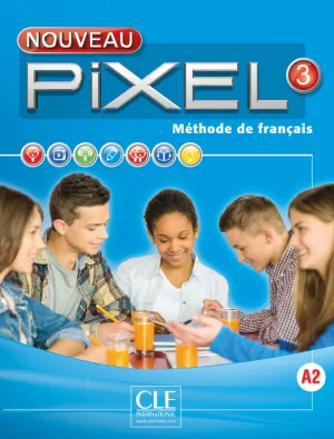 Nouveau Pixel 3 - Niveau A2 - Livre   DVD