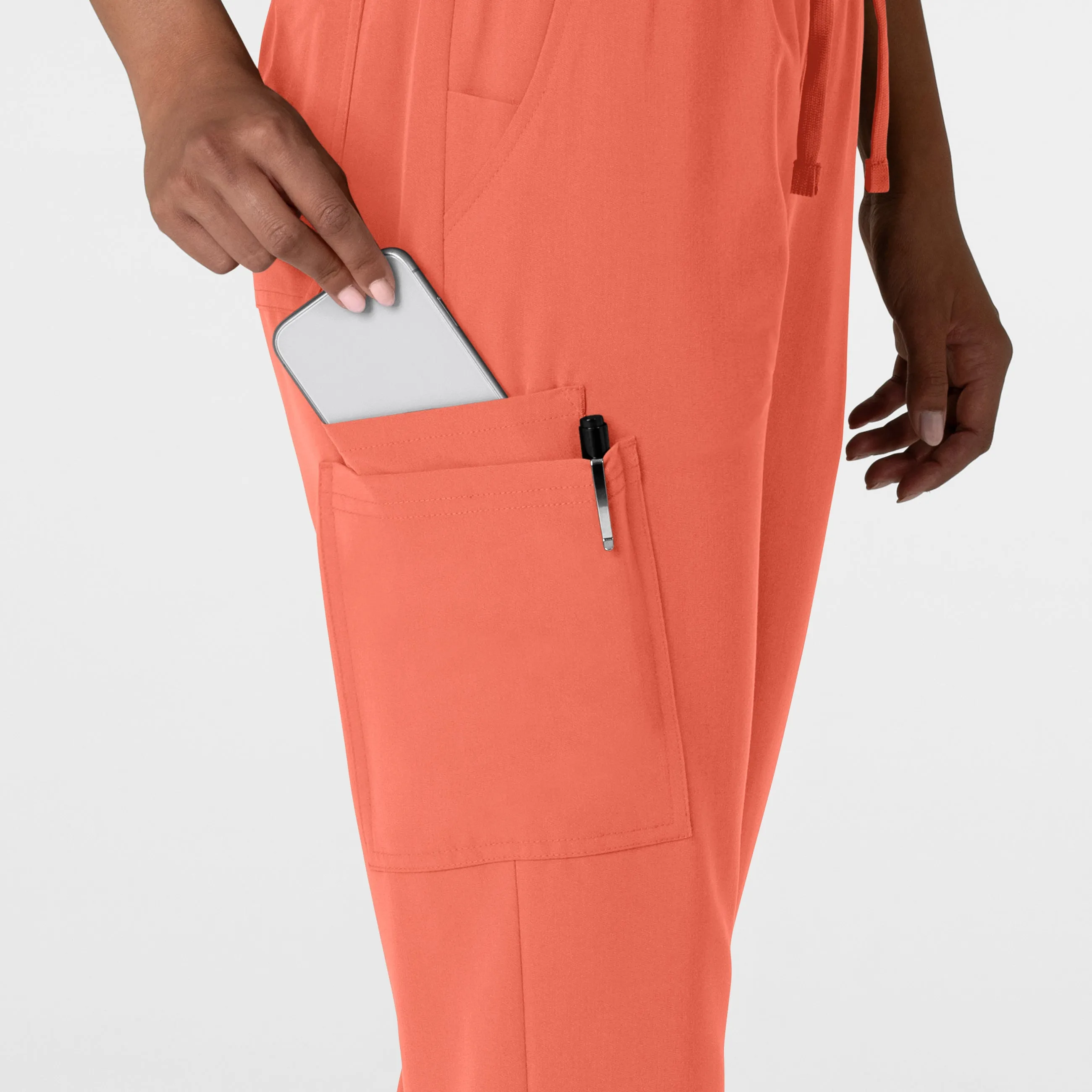 Nova 5132 Jogger Utility Scrub Pants Sugar Coral
