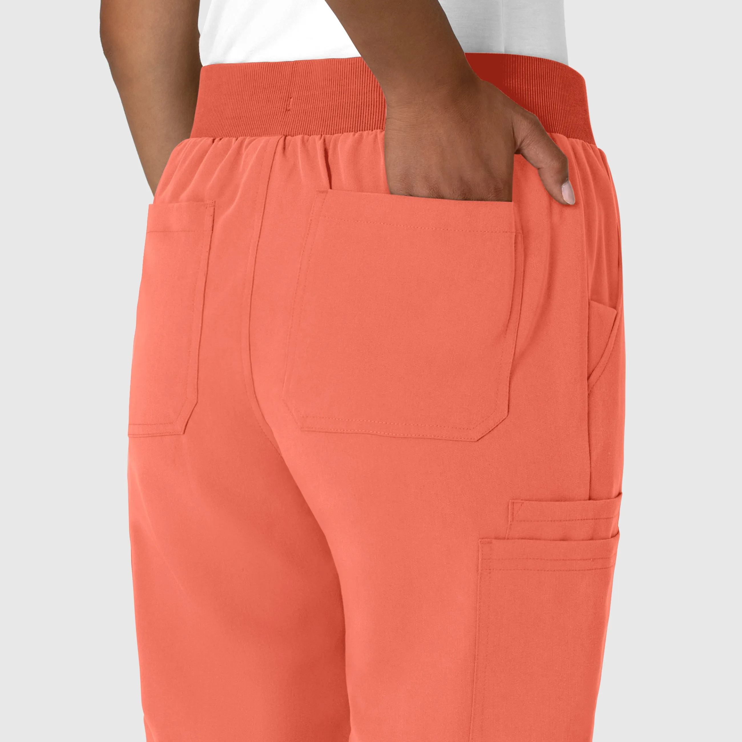 Nova 5132 Jogger Utility Scrub Pants Sugar Coral