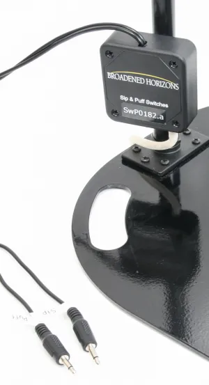 Nurse Call Hands-free Sip / Puff / Bite on Head-of-Bed Mattress Mount
