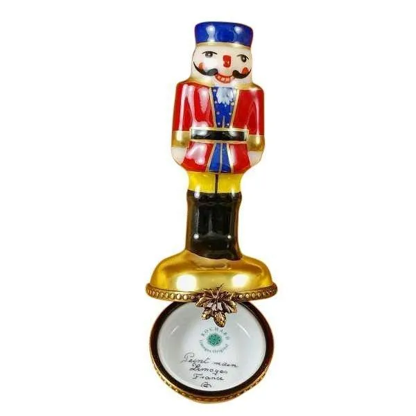 Nutcracker on Gold Base