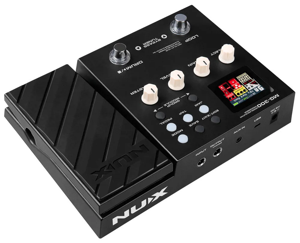 NUX MG300 Guitar Effects Modelling Processor NU-X MG-300