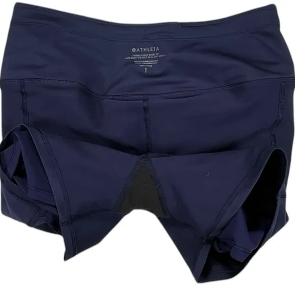 NWOT Athleta Fairway Golf Skort 18” Navy Small