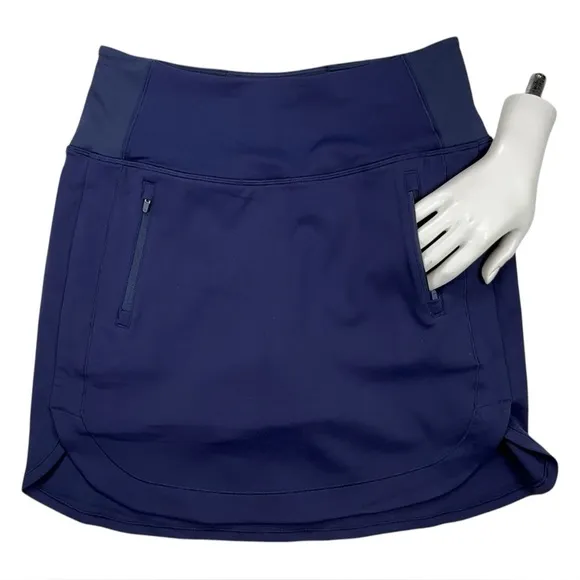 NWOT Athleta Fairway Golf Skort 18” Navy Small