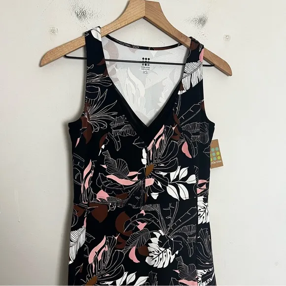 NWT TITLE NINE- Freelance Dress Kalalau Print Fit and Flare Mini Summer Resort