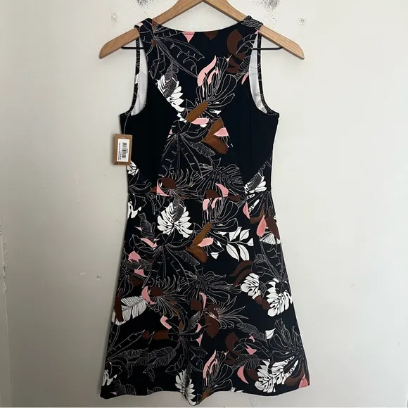 NWT TITLE NINE- Freelance Dress Kalalau Print Fit and Flare Mini Summer Resort