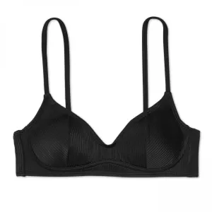 NWT Xhilaration Women's Ribbed Bralette Bikini Top. AFJ70T Large