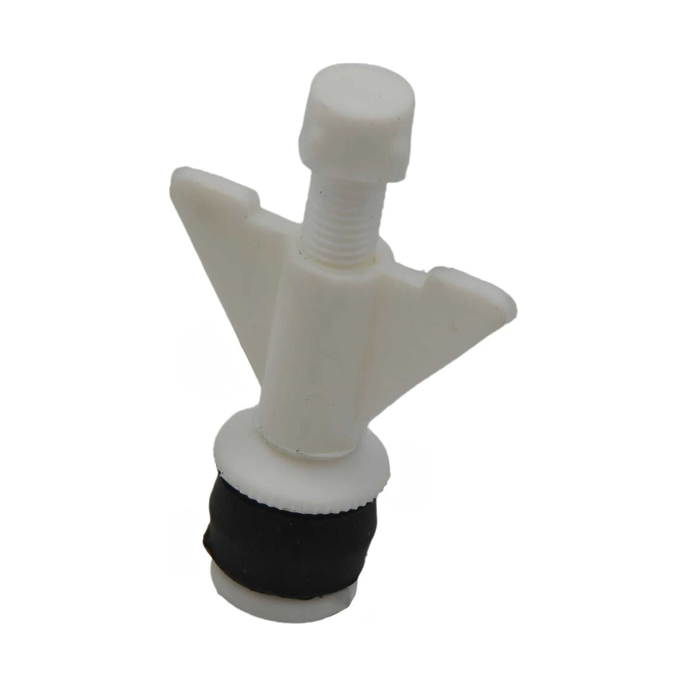 Nylon Mechanical Pipe Test Plug Bung with 10mm Bypass 18mm to 26mm