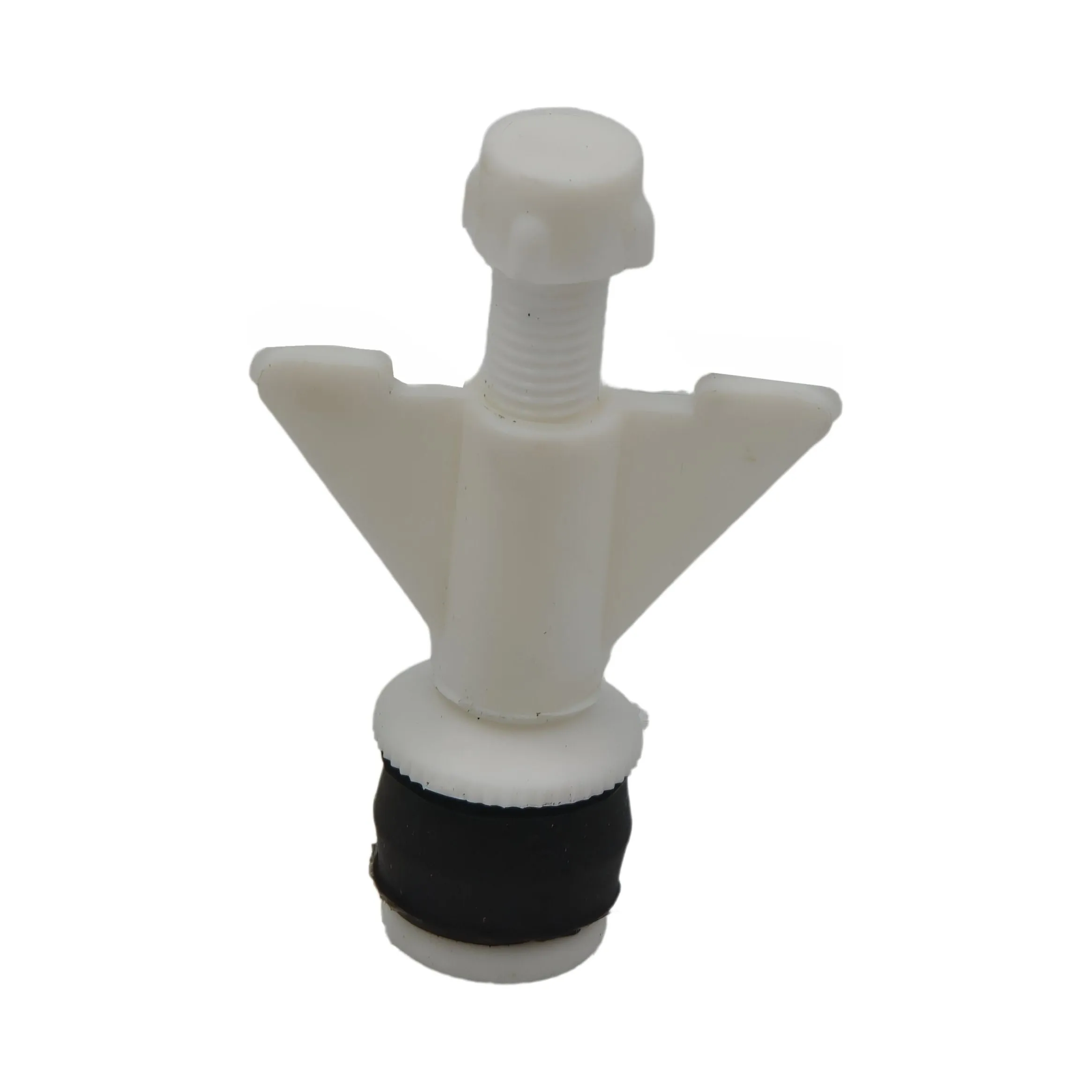 Nylon Mechanical Pipe Test Plug Bung with 10mm Bypass 18mm to 26mm
