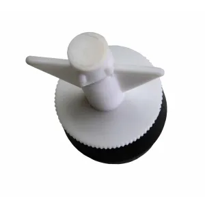 Nylon Mechanical Pipe Test Plug Bung with 10mm Bypass 30mm to 40mm