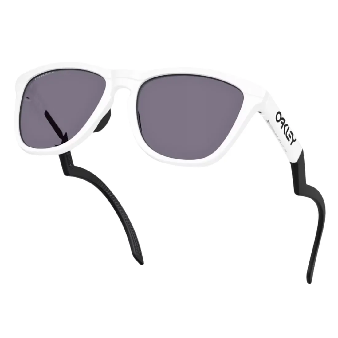 Oakley Frogskins Hybrid Sunglasses - Matte White/Prizm Grey