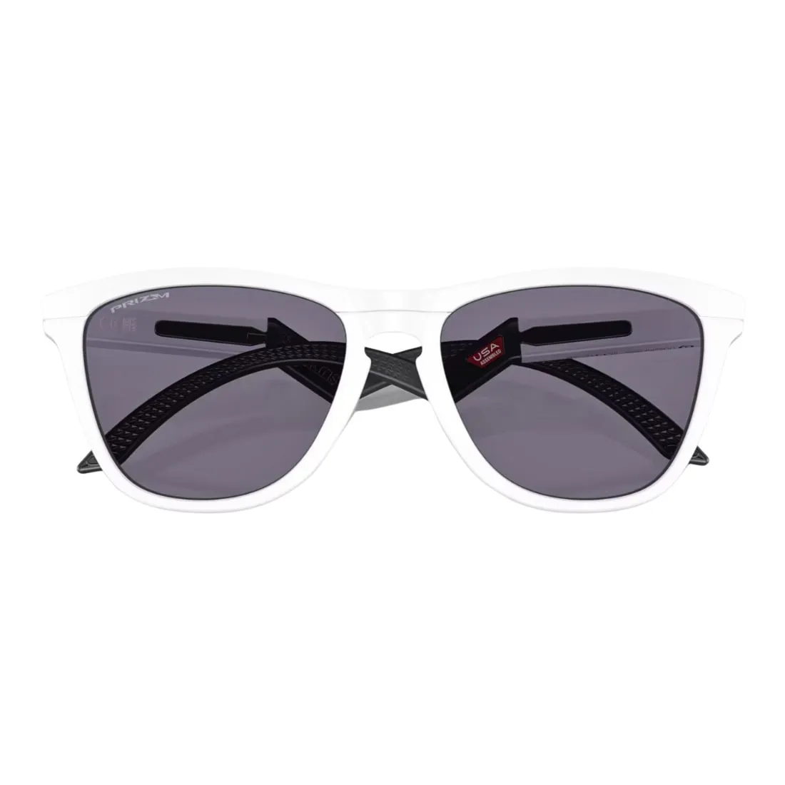 Oakley Frogskins Hybrid Sunglasses - Matte White/Prizm Grey