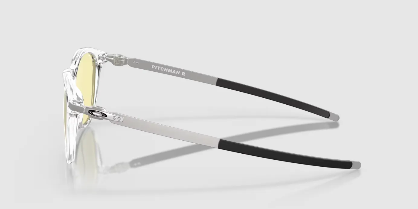 Oakley Pitchman™ R Gaming Collection Prizm Gaming Lenses,  Clear Frame