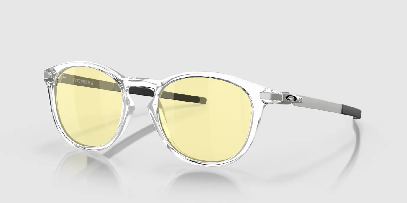 Oakley Pitchman™ R Gaming Collection Prizm Gaming Lenses,  Clear Frame