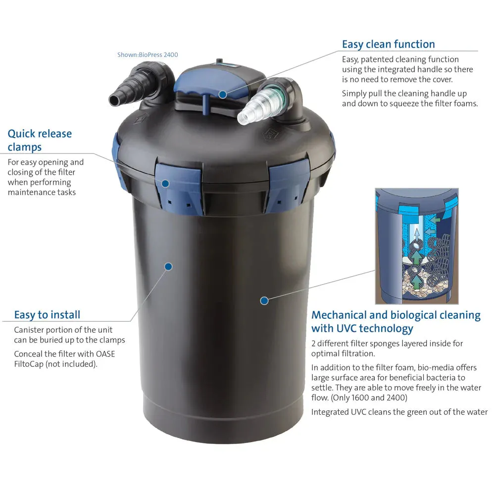 Oase BioPress Pressurized Filter