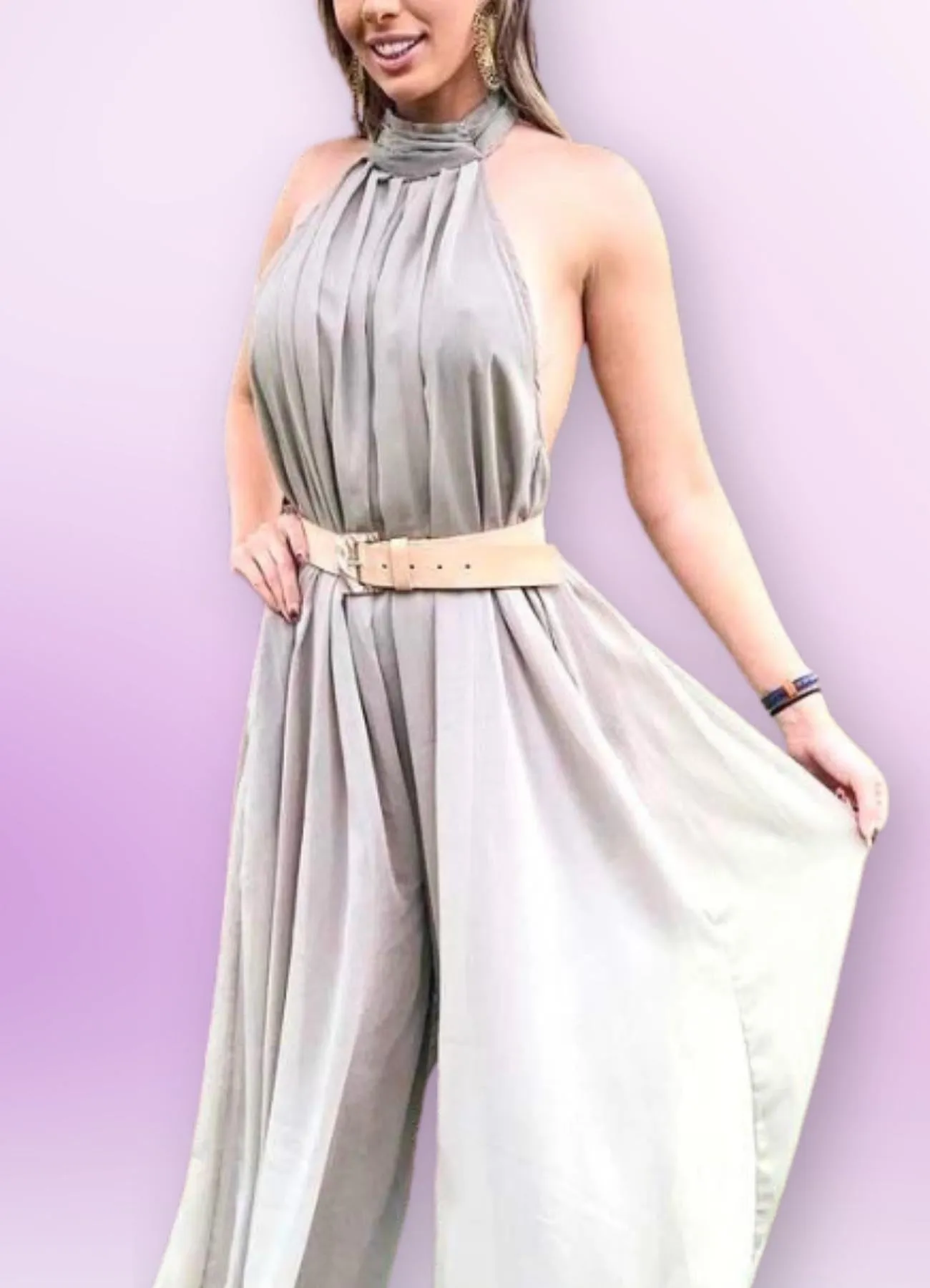 'OAXACA' JUMPSUIT OLIVE