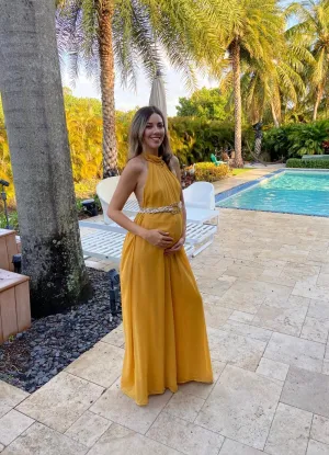 'OAXACA' JUMPSUIT YELLOW