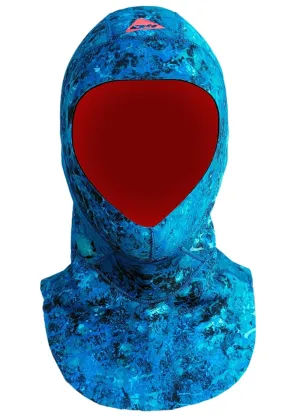 Ocean Hunter Chameleon Offshore 3mm Hood - Camo Blue