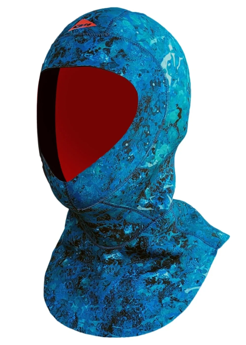 Ocean Hunter Chameleon Offshore 3mm Hood - Camo Blue