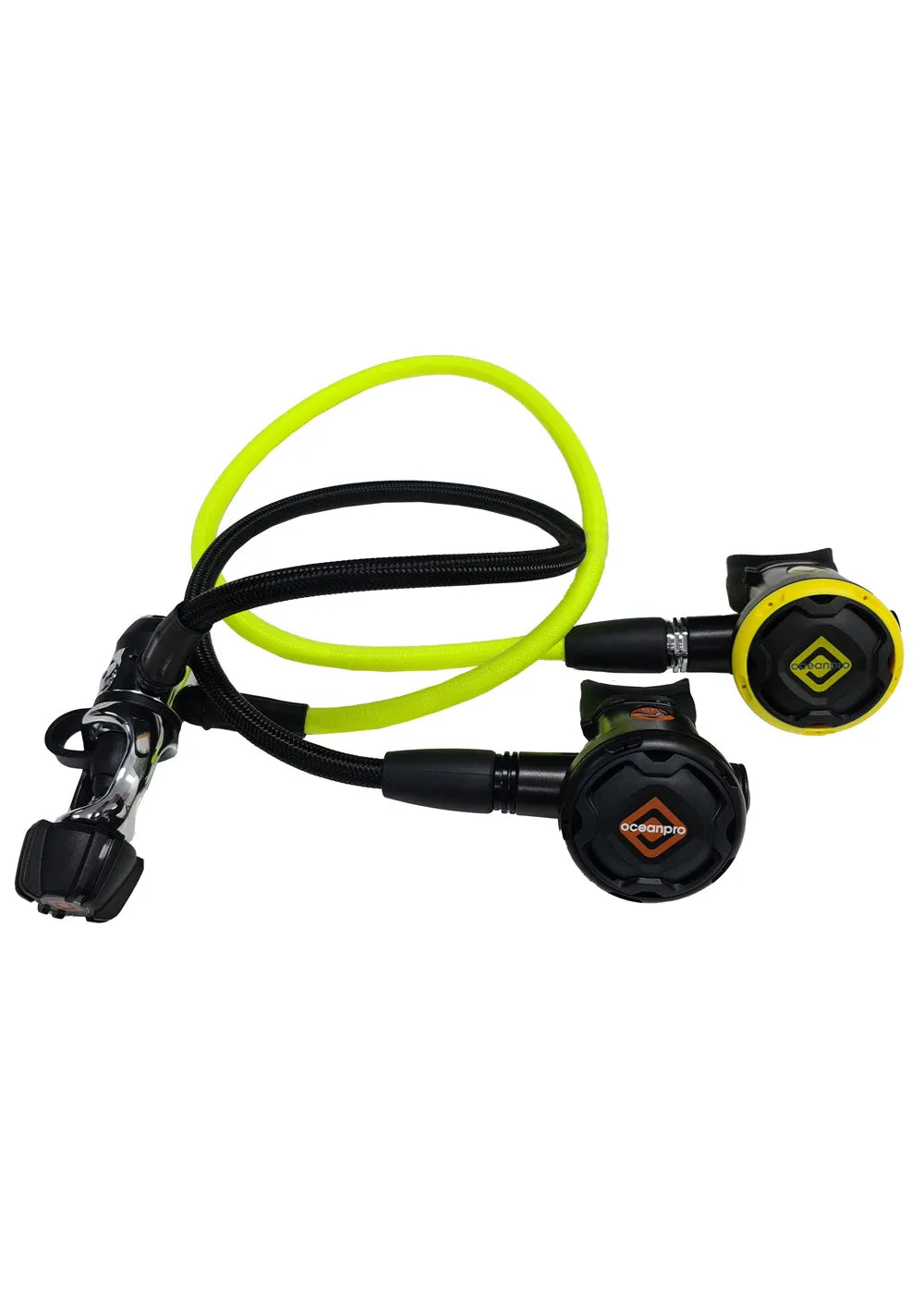 Ocean Pro F200 OP20 Regulator Set - Yoke