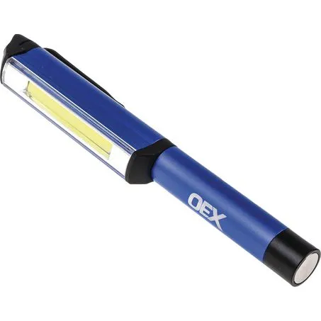 OEX Led Pen Light Slimline Magnetic 120 Lumens