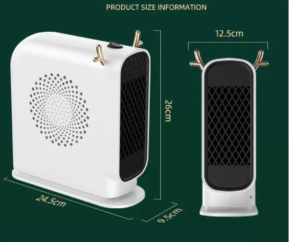 Office Student Dormitory Heater Desktop Heater