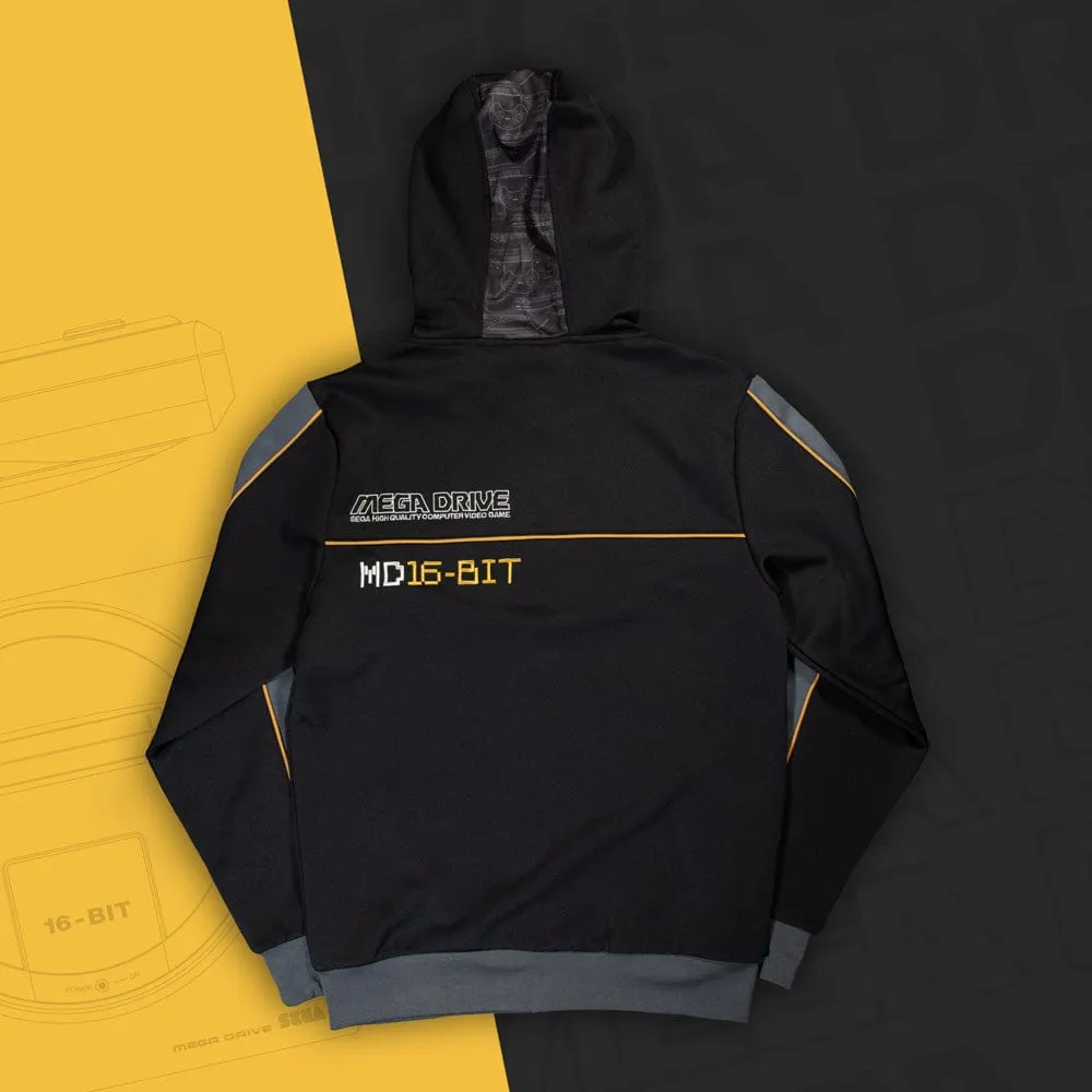 Official Mega Drive 'MD16-Bit' Black Hoodie (Unisex)