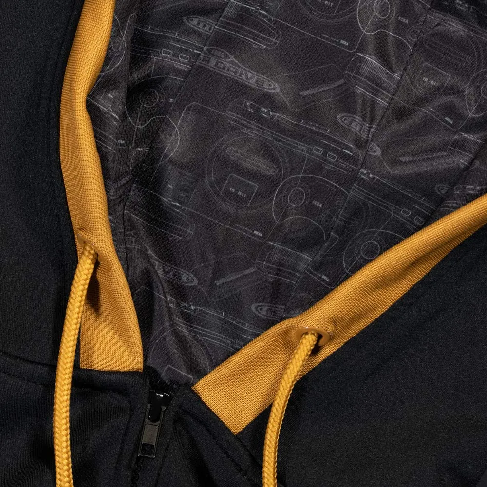 Official Mega Drive 'MD16-Bit' Black Hoodie (Unisex)
